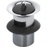 Донный клапан для раковины KLUDI 1042705-00 с переливом без цепочки 104270500