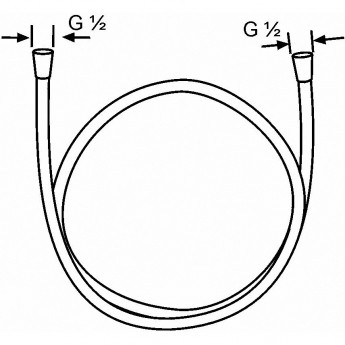 Душевой шланг KLUDI SUPARA 6106105-00 Душевой шланг KLUDI SUPARA 6106105-00