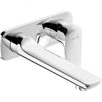 Смеситель для раковины однорычажный KLUDI AMEO 412450575 настенный встраиваемый внешняя часть Смеситель для раковины однорычажный KLUDI AMEO 412450575 настенный встраиваемый внешняя часть