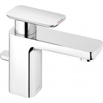 Смеситель для раковины однорычажный KLUDI E2 490230575 на одно отверстие с донным клапаном Смеситель для раковины однорычажный KLUDI E2 490230575 на одно отверстие с донным клапаном