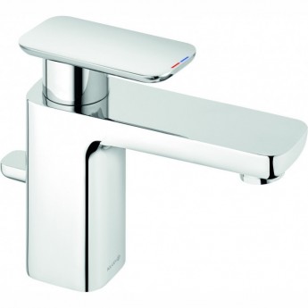 Смеситель для раковины однорычажный KLUDI E2 490250575 на одно отверстие с донным клапаном