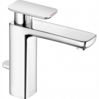 Смеситель для раковины однорычажный KLUDI E2 492950575 на одно отверстие с донным клапаном Смеситель для раковины однорычажный KLUDI E2 492950575 на одно отверстие с донным клапаном