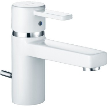 Смеситель для раковины однорычажный KLUDI ZENTA 382509175 на одно отверстие с донным клапаном