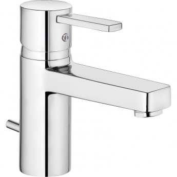 Смеситель для раковины однорычажный KLUDI ZENTA 382600575 на одно отверстие с донным клапаном