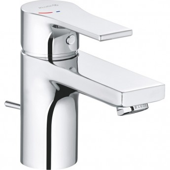 Смеситель для раковины однорычажный KLUDI ZENTA SL 482630565 на одно отверстие с донным клапаном