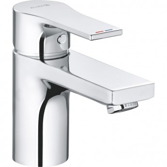 Смеситель для раковины однорычажный KLUDI ZENTA SL 482660565 на одно отверстие с донным клапаном