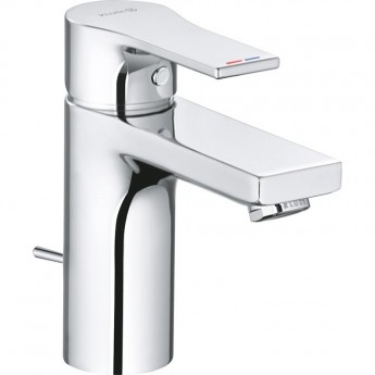 Смеситель для раковины однорычажный KLUDI ZENTA SL 482900565 на одно отверстие с донным клапаном