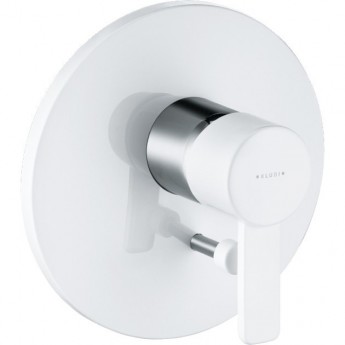 Смеситель для ванны и душа однорычажный KLUDI ZENTA 386509175 встраиваемый внешняя часть с переключателем воды