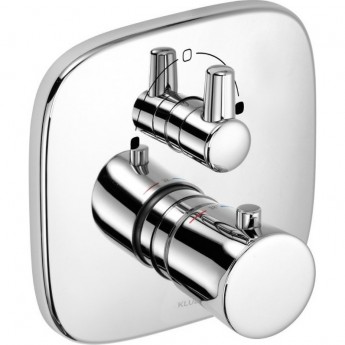 Термостат для ванны и душа KLUDI AMBIENTA 538300575 встраиваемый на 2 потребителя внешняя часть